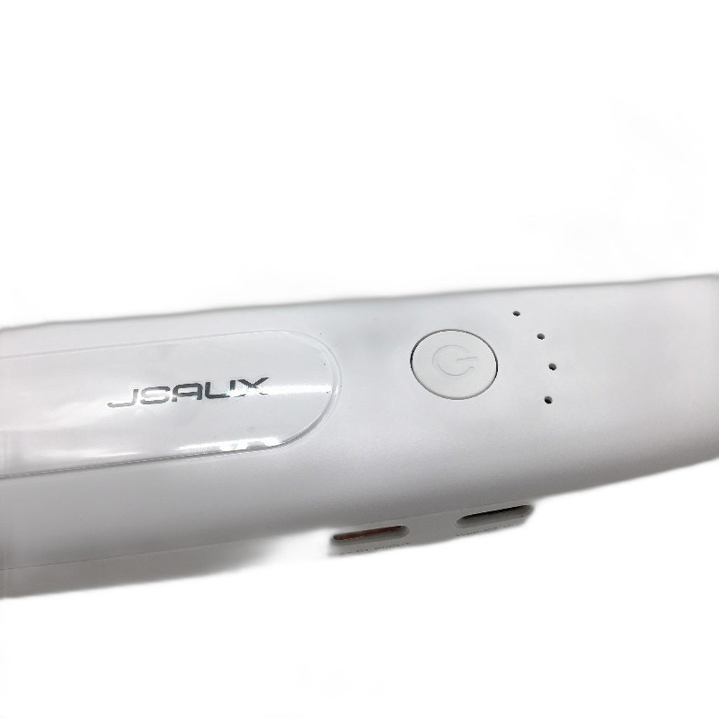 JSAUX 10000mAh High Capacity Hands Free VR Neck Power Bank in White NEW
