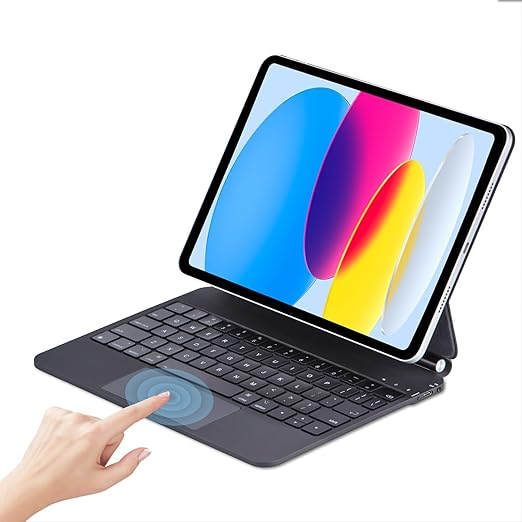 iXTRA Magic X8 Keyboard Folio Case for iPad 10 10.9 Inch in Black NEW