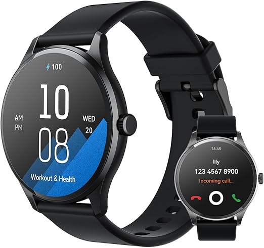 TRUEFREE GT2 45mm IP68 Smart Sports Watch with Heart Rate Monitor in Black DEMO