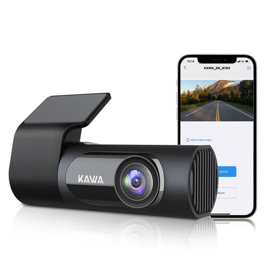 KAWA D6 QHD 2K 30FPS Smart Dashcam with Voice Prompt NEW
