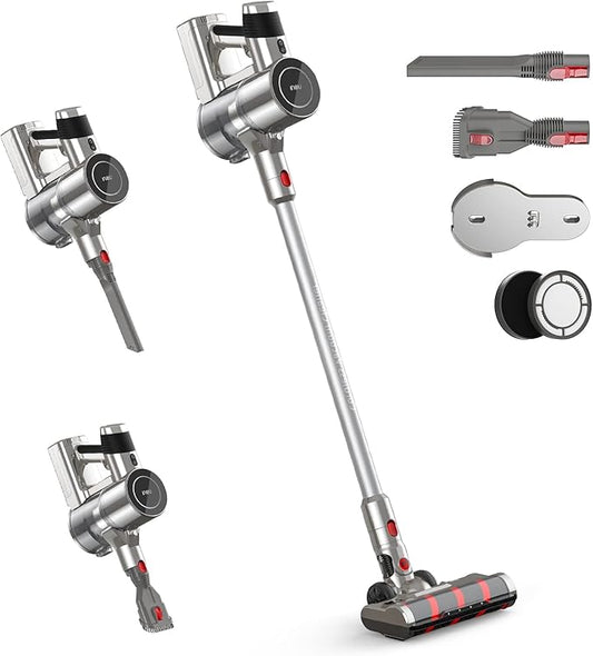 Uoni X1 3 in 1 350W 28000PA Cordless Vacuum Cleaner in Grey NEW