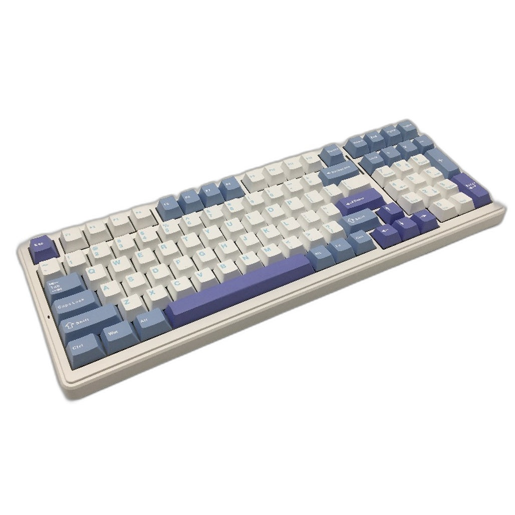 EPOMAKER x Aula F99 Wireless RGB Gasket Mechanical Keyboard in White Blue NEW