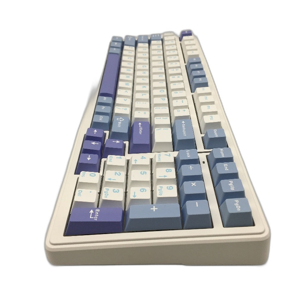 EPOMAKER x Aula F99 Wireless RGB Gasket Mechanical Keyboard in White Blue NEW