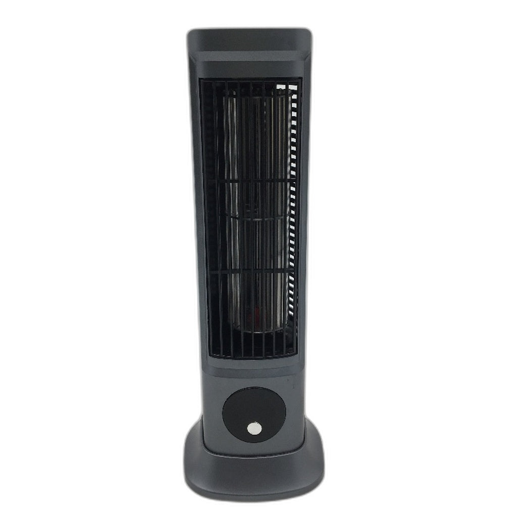 3 Level Low Noise Bladeless USB Powered Desktop Tower Fan in Grey DEMO