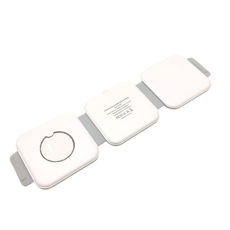 Heymix 3 in 1 Foldable Wireless Charger for iPhone Phone and Accessories DEMO
