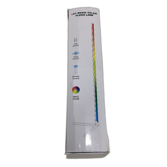 LED Sectioned Magic Colour Voice and Remote Controlled Smart Floor Lamp NEW