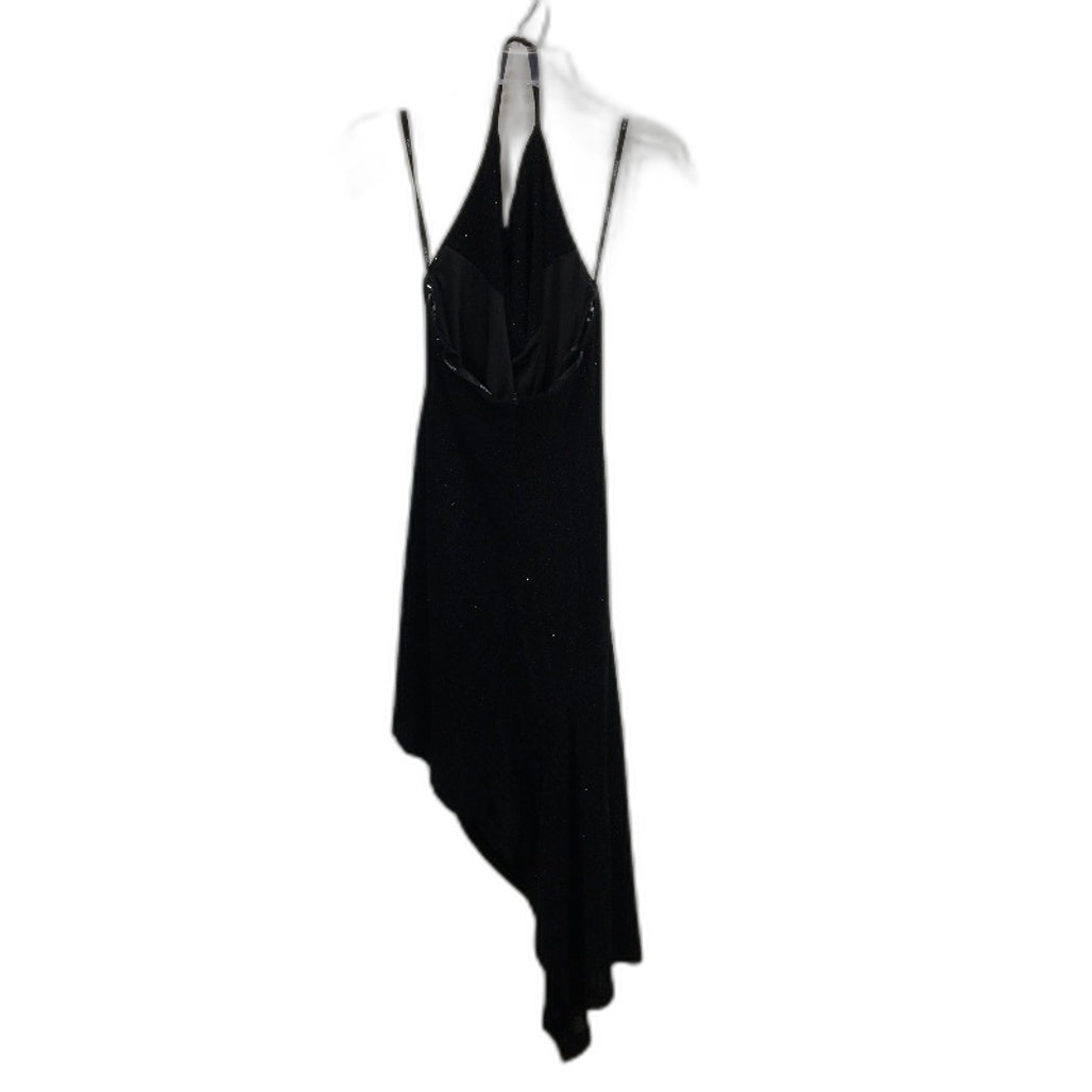 Ever New Lainie Fitted Ruched Black Metallic Dress Ladies Size AU 10 NEW