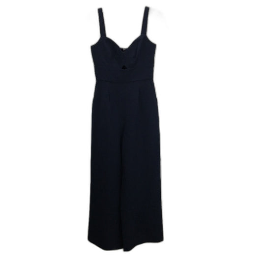 Ever New Blake Cut Out Detail Navy Blue Wide Leg Jumpsuit Ladies Size AU 8 NEW