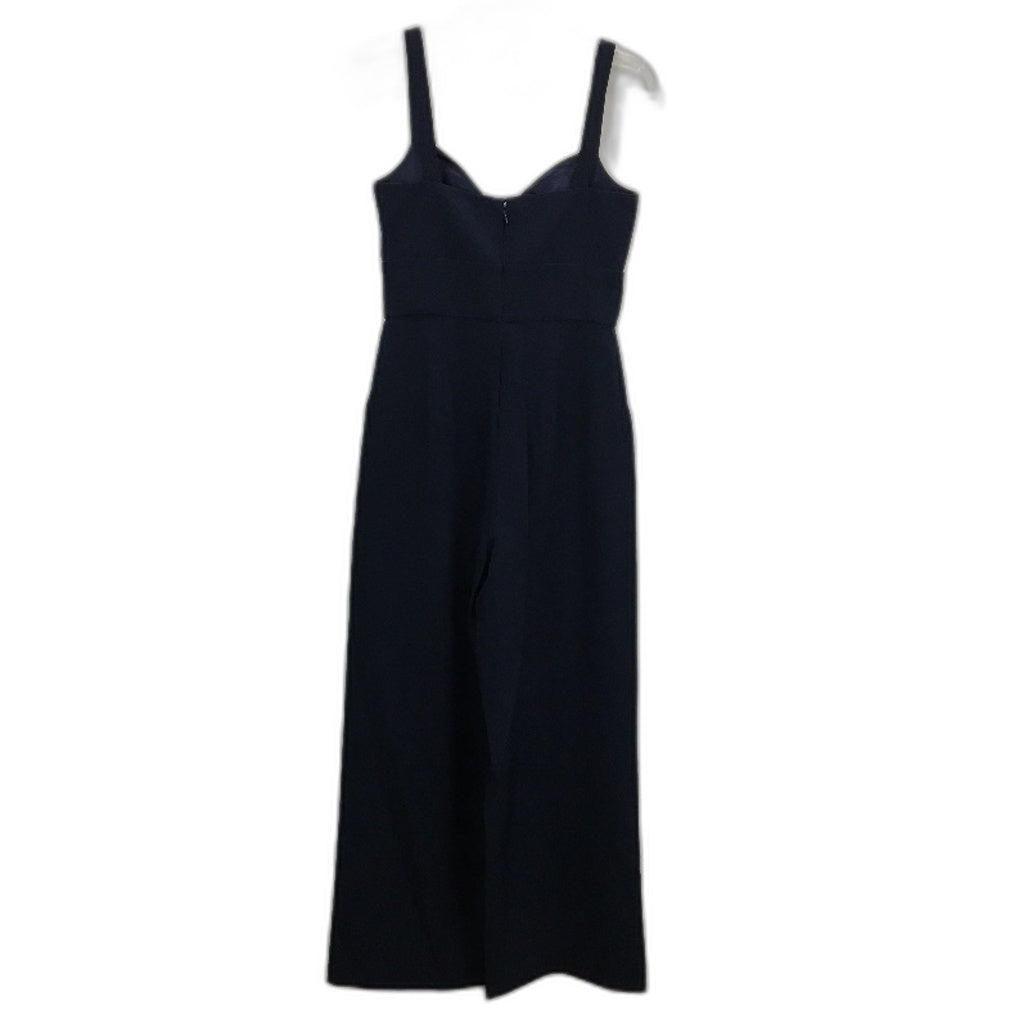 Ever New Blake Cut Out Detail Navy Blue Wide Leg Jumpsuit Ladies Size AU 8 NEW