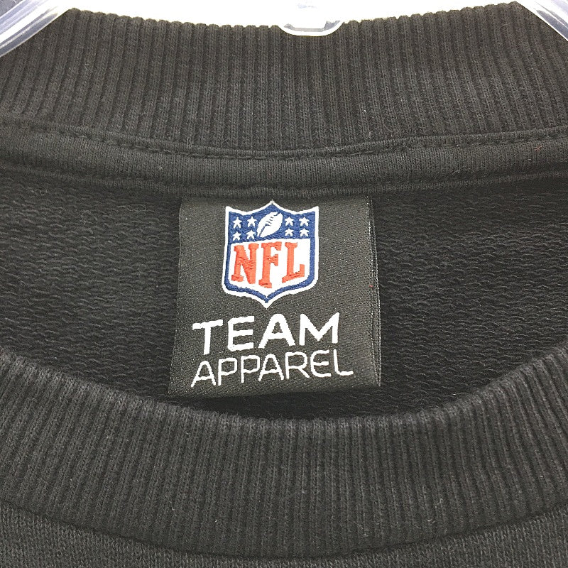 ASOS NFL Supporter Black With White Logo Team Apparel Jumper Mens Size S