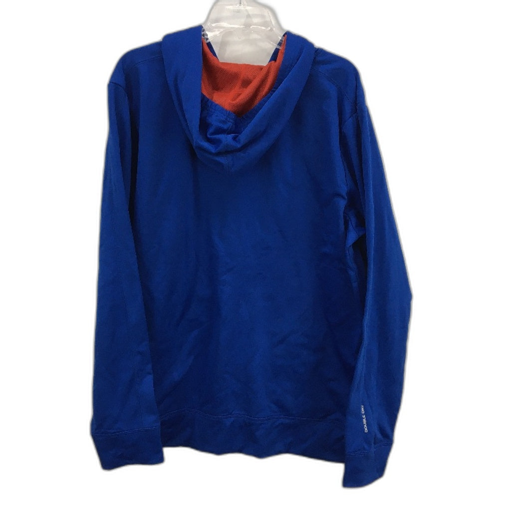 Champion Royal Blue Powertrain Double Dry Hooded Jumper Mens Unisex Size XL