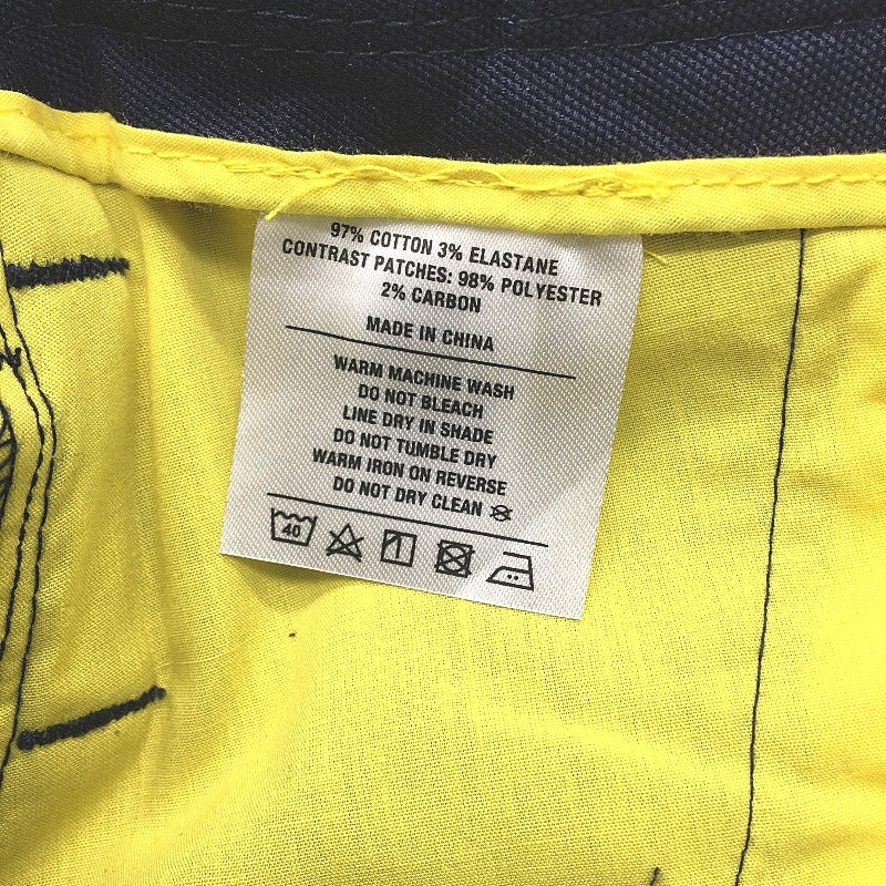 Bisley Workwear Navy Blue Flex & Move Cargo Work Shorts Mens Size 82/32 NEW