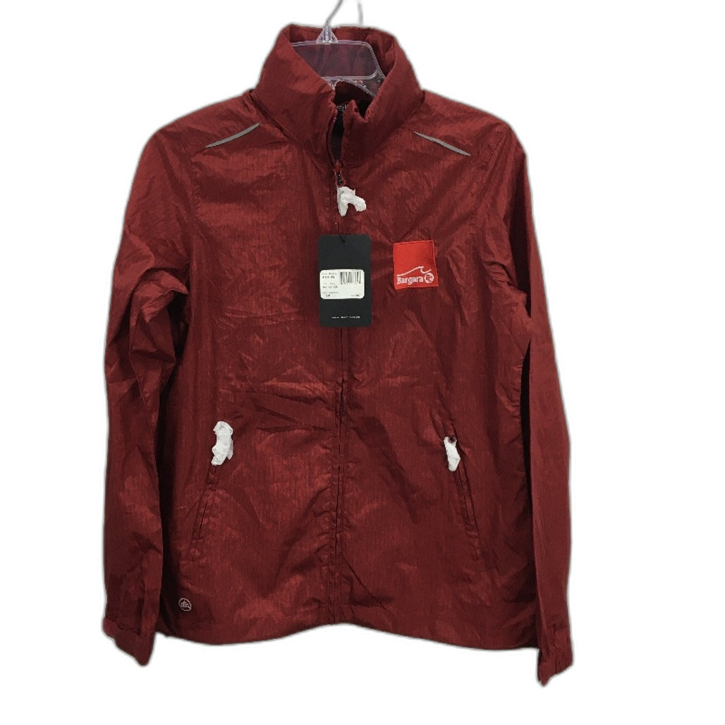 Stormtech Performance Red Heather Bargara FC Windbreaker Jacket Ladies Sze S NEW