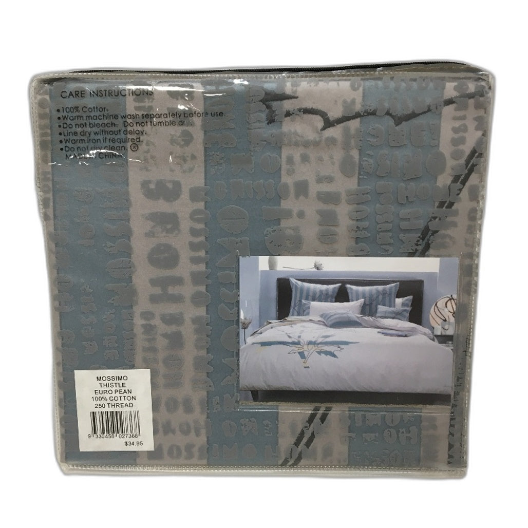 Mossimo 2pk Thistle 250 Thread Count Cotton European Pillow Case 65x65cm NEW