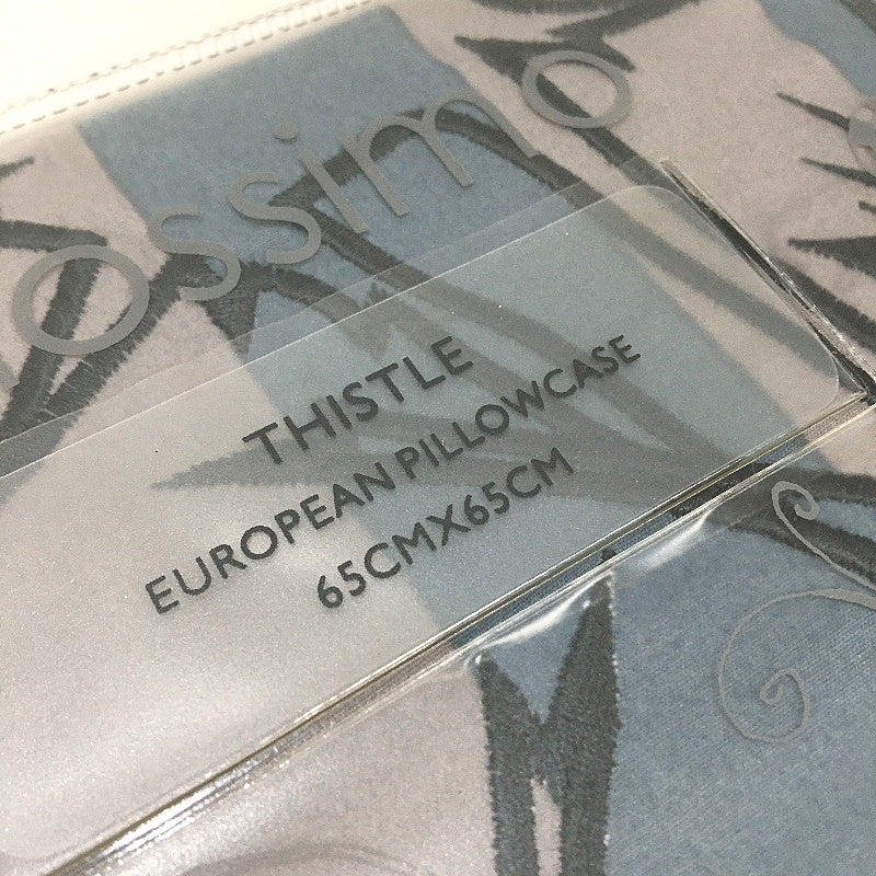 Mossimo 2pk Thistle 250 Thread Count Cotton European Pillow Case 65x65cm NEW