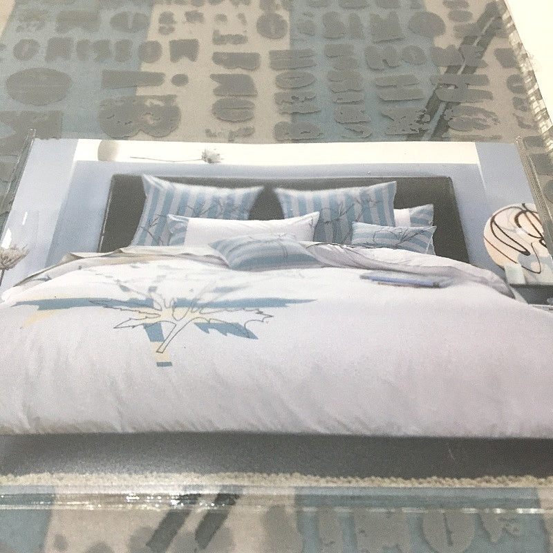 Mossimo 2pk Thistle 250 Thread Count Cotton European Pillow Case 65x65cm NEW
