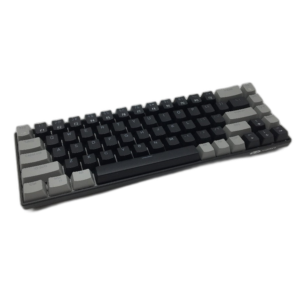 MageGee MK-BOX Portable 68 Key Mechanical Keyboard in Grey with Red Switch DEMO