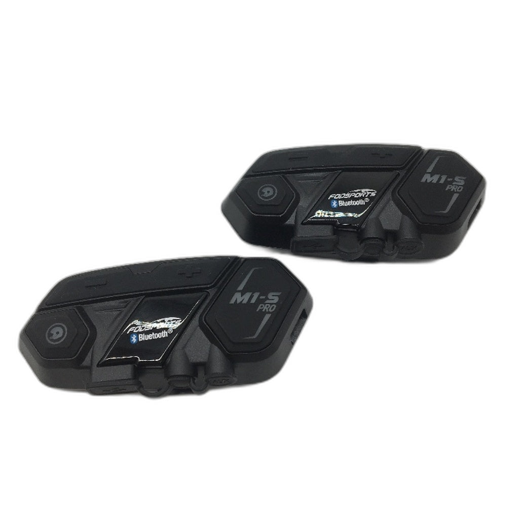 Fodsports M1S Pro Bluetooth 8 Way Long Distance Motorbike Intercom Headset DEMO