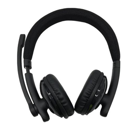 EMEET GeniusCall HS50 Noise Cancelling Mic Wired Headphones in Black NEW