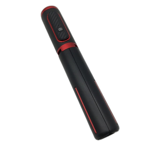 Mini Handheld Tripod Selfie Stick with Remote Control in Black and Red NEW