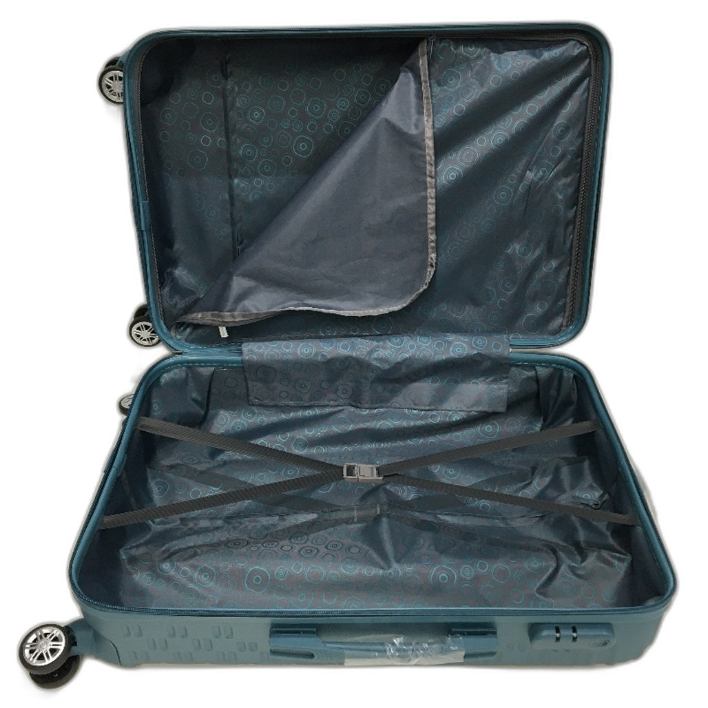 Syekcl 24 Inch Durable Lightweight Luggage Hard Shell Suitcase Spinner Wheels M