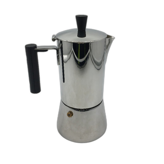 Easyworkz Pedro Moka Pot Stovetop Espresso Maker Italian Coffee Stainless Steel