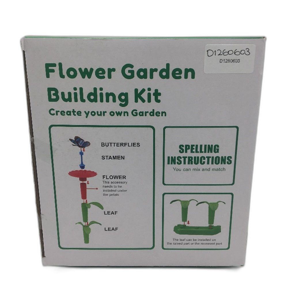 Springflower Flower Garden Building Kit 148Pcs DIY Create Your Own Garden Age 3+
