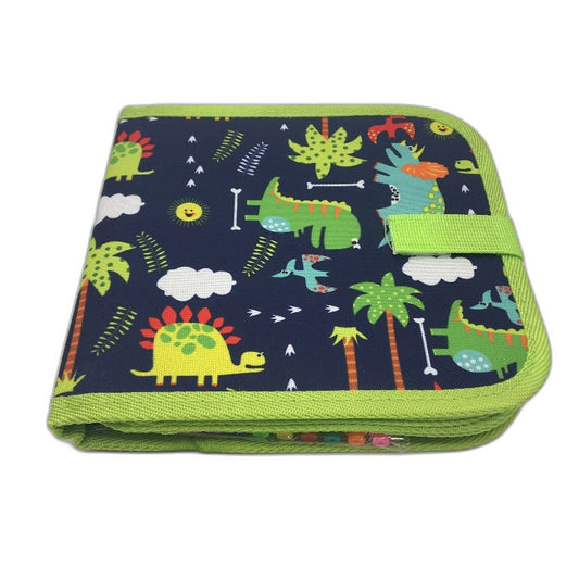 Erasable Graffiti Book Portable Kids Safe PVC Drawing Pad Blackboard Book Age 3+