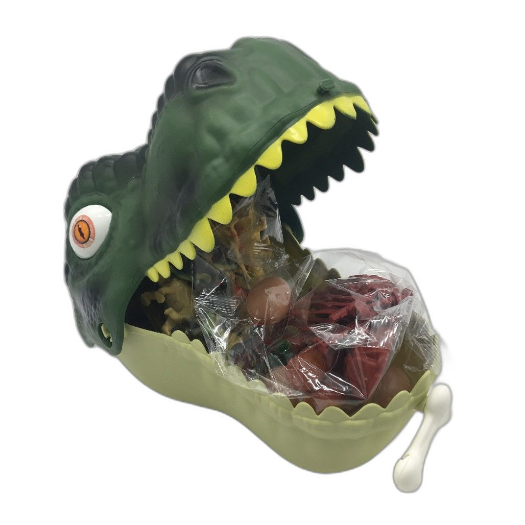 Jiabeibao Dinosaur Model Toys Realistic Figures With Eggs Trees Fence Playset
