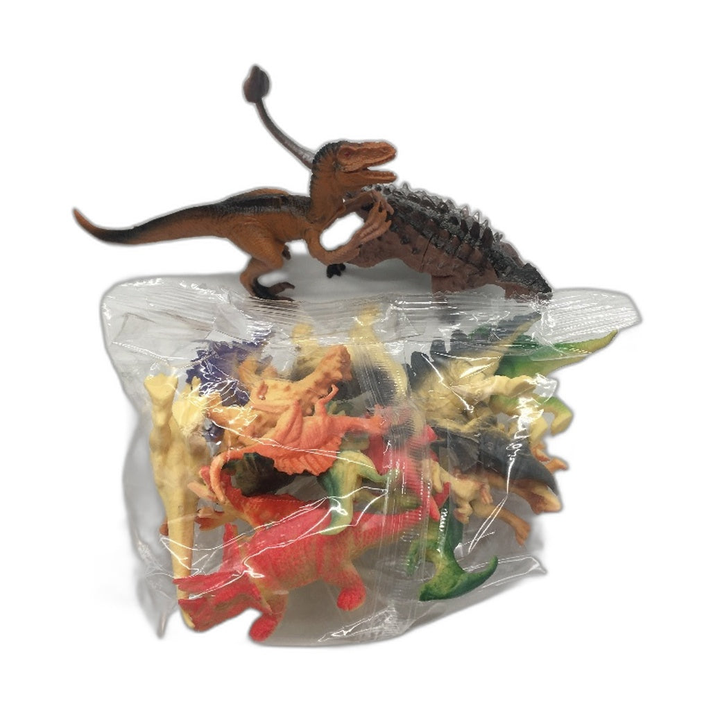 Jiabeibao Dinosaur Model Toys Realistic Figures With Eggs Trees Fence Playset