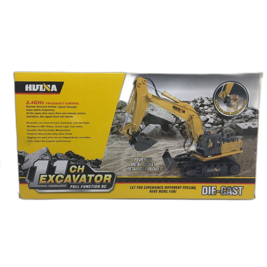 HUINA RC Truck Excavator Remote Control Crawler Tractor Construction Vehicle