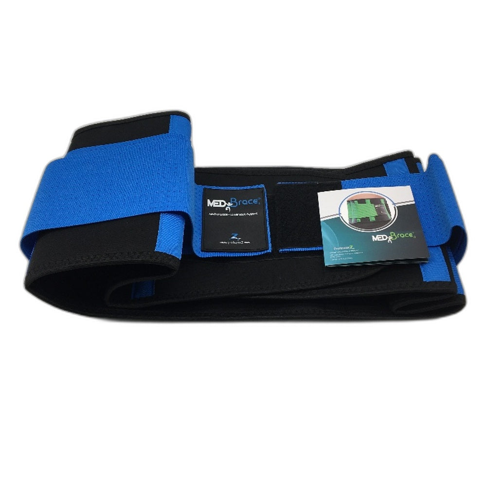MEDiBrace Lower Back Support Lumbar Belt Brace Pain Backache Discomfort Relief