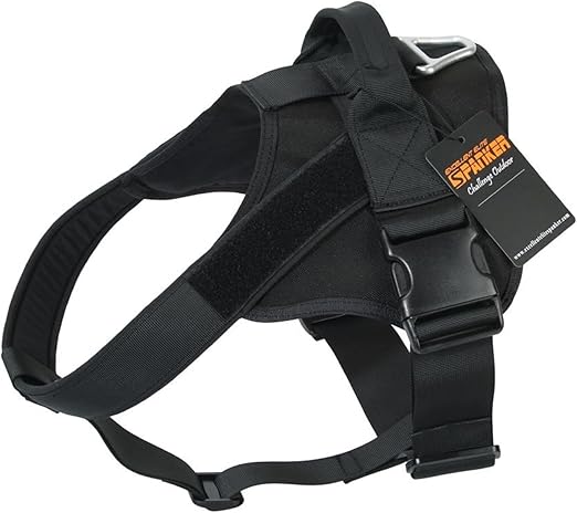 SPANKER Dog Training Harness Adjustable Strap Service Dog Vest With Handle Sz XL