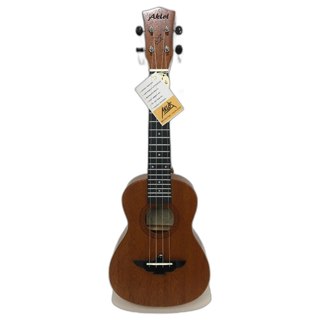 AKLOT Concert Professional Ukelele 23 Inch Beginner Adults With Accessories NEW