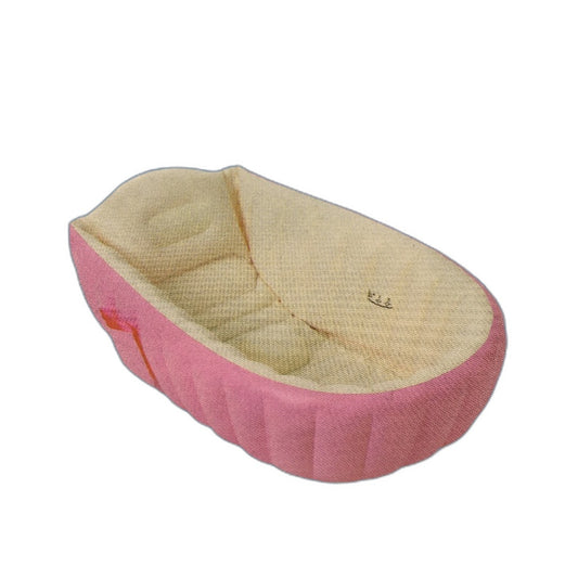 PandaEar Nonslip Travel Friendly Baby Inflatable Bath Tub in Pink NEW