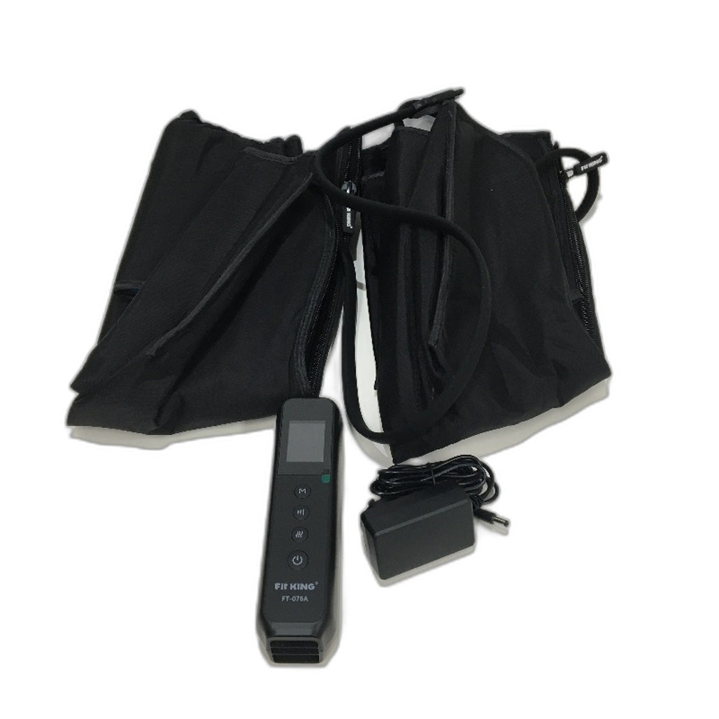 Fit King FT-076A 3 Mode Air Compression Low Noise Leg Massager with Heat NEW