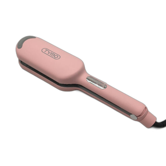 Tymo Rovy Wave W Shape Anti Scald Pink Curling Iron with Style Timer NEW