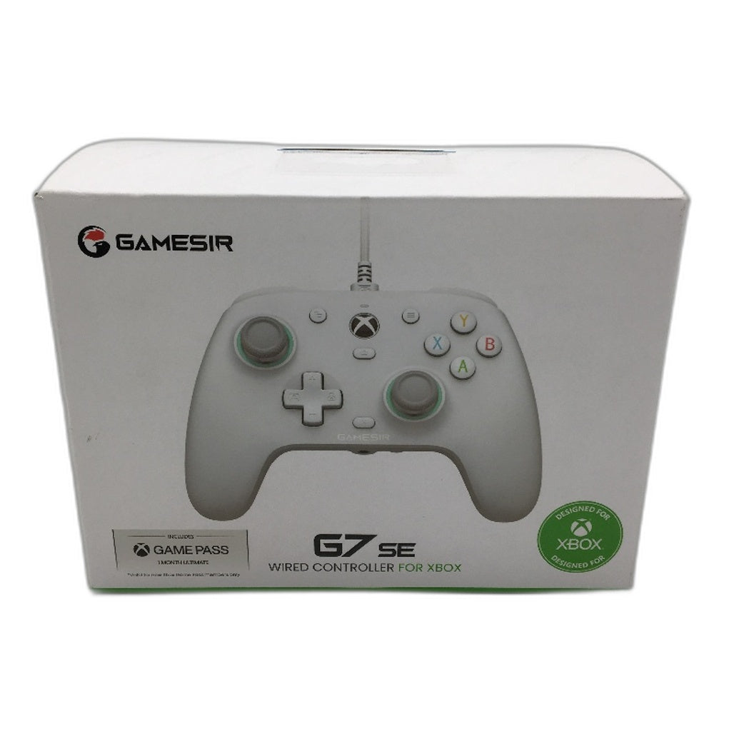 Gamesir G7 SE Plug and Play Wired Controller for XBOX and PC in White NEW