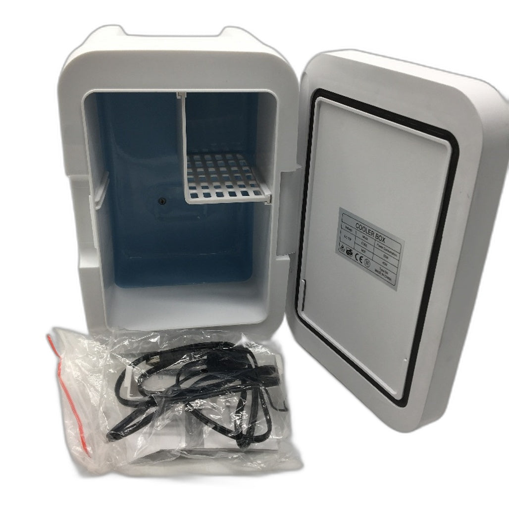 Advwin 6L Mini Makeup Fridge with Dimmable LED Light Mirror in White NEW