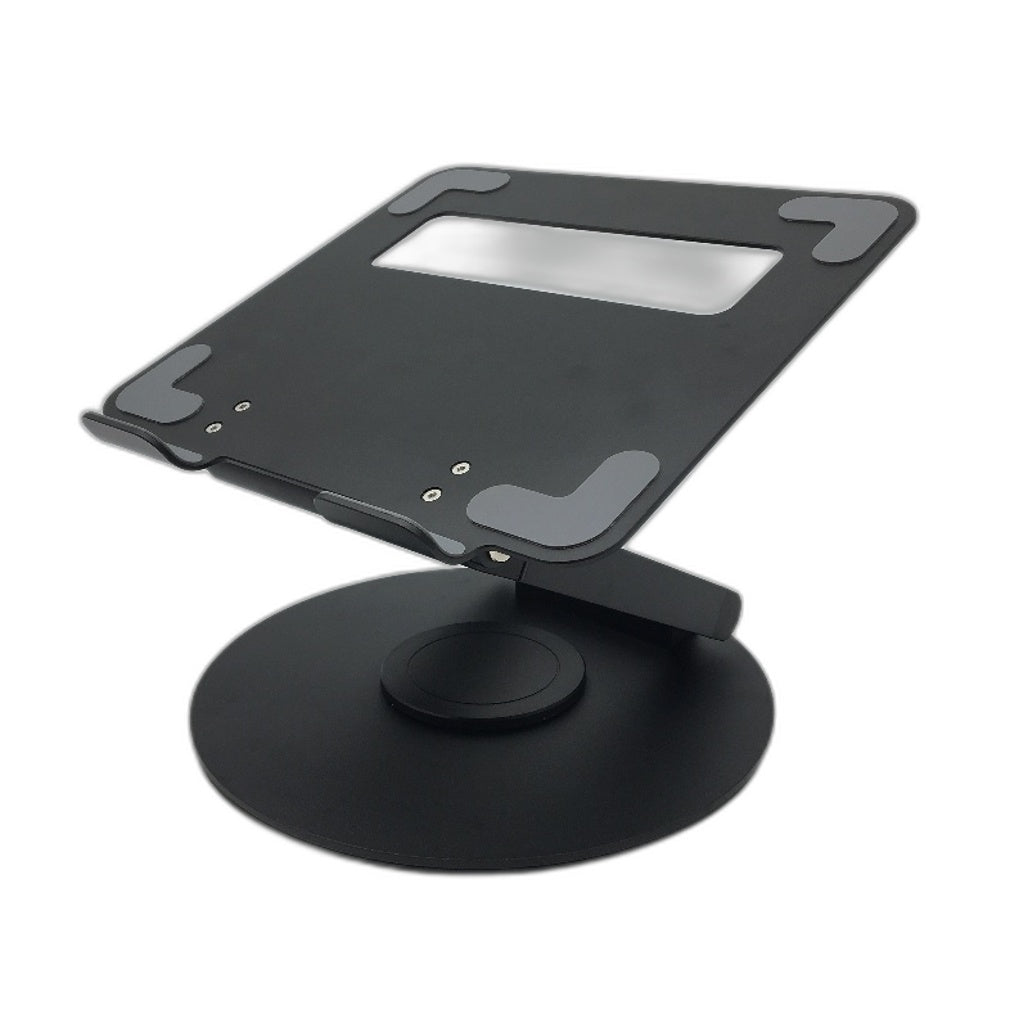 Tounee LS07 EXPRO Telescopic Laptop Stand with 360 Swivel Base in Black NEW