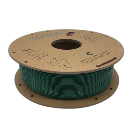 Sovol 1.75mm Silk PLA 3D Printer Filament Tricolour Green Purple Copper NEW