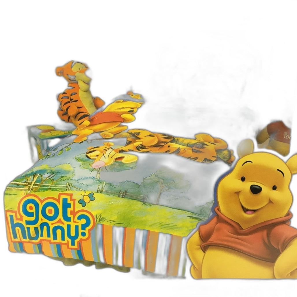 Disney Winnie The Pooh & Tigger Hunny Cotton Blend Quilt Cover Set SINGLE NEW