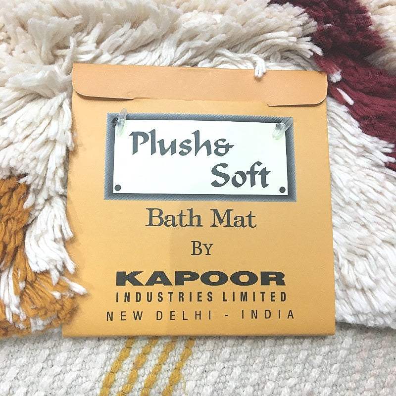 Target Adira Plush & Soft Earth Tones Shaggy Bath Runner 147cm NEW