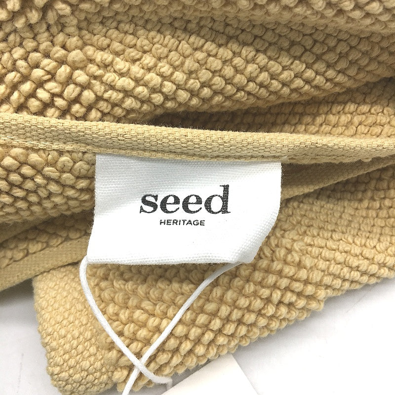 Seed Heritage Turkish 100% Cotton Butter Lemon Towelling Bath Mat 50 x 85cm NEW