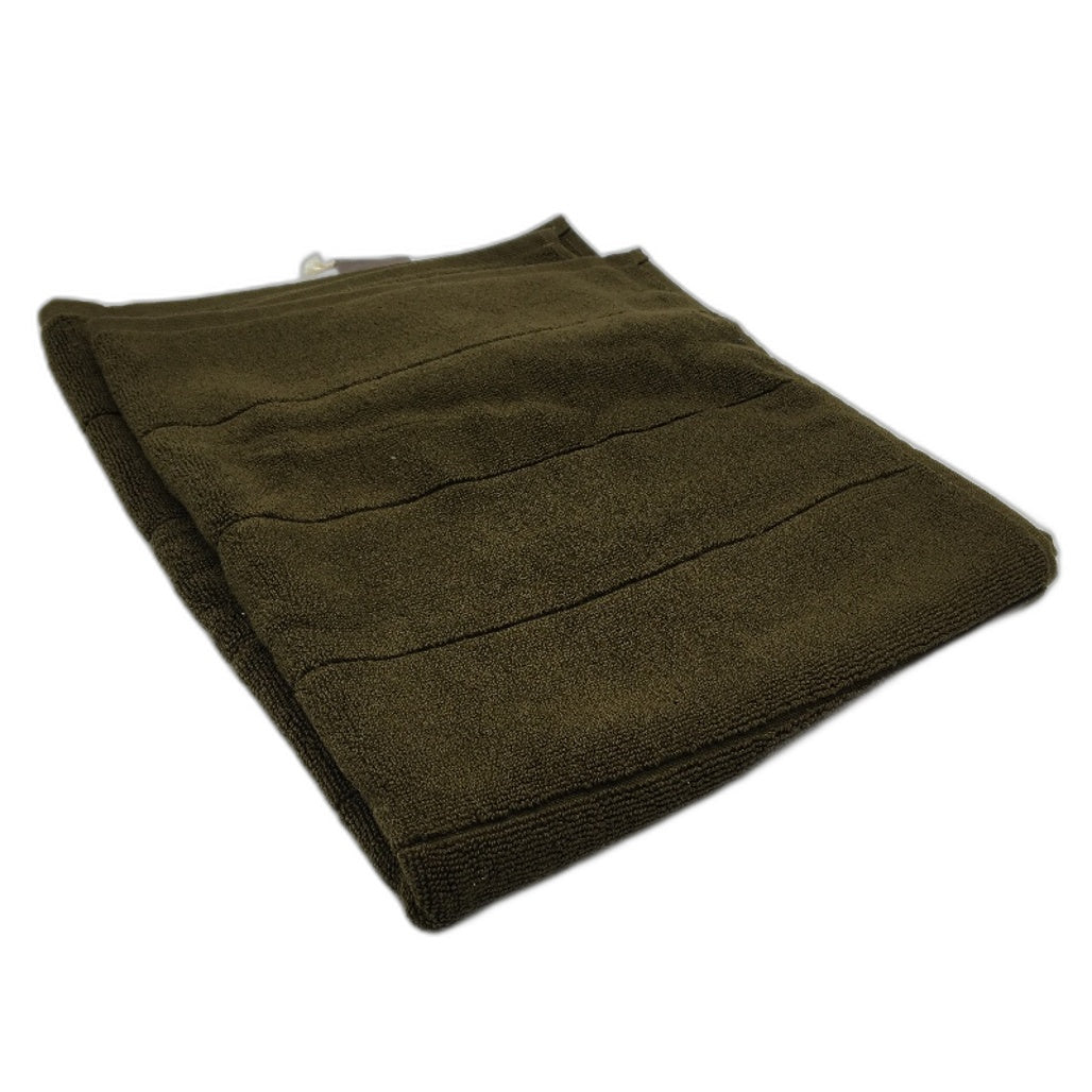 Aura Home By Tracey Ellis 100% Cotton Khaki Paros Bath Mat 60 x 80cm NEW