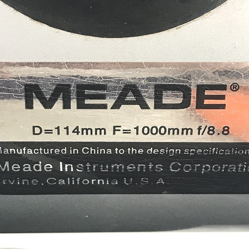 Meade D 114mm F1000mm f 8,8 Telescope Tripod Autostar Astrophotography