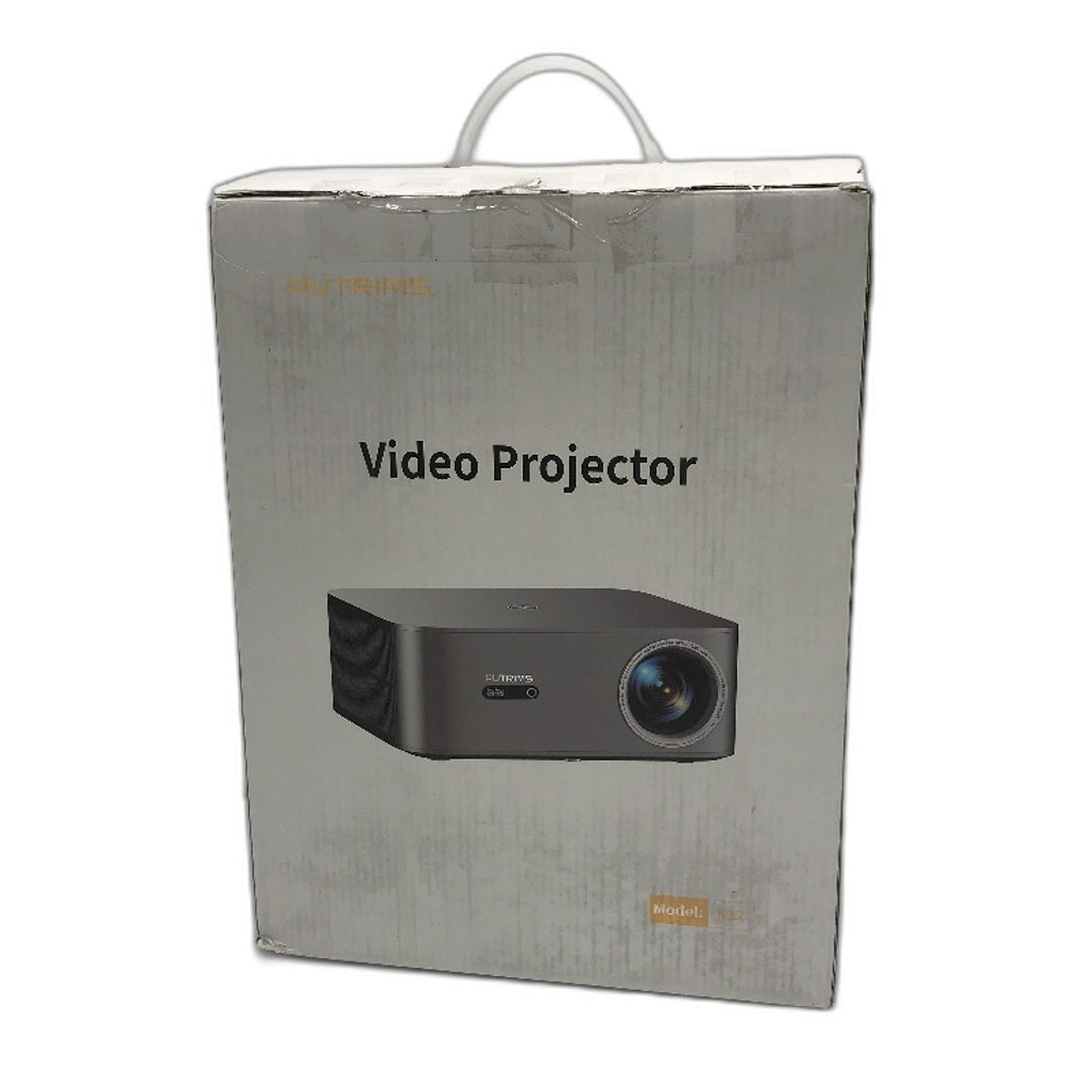 Putrims K12 4K Smart Video Projector Atuto Focus Keystone WiFi 6 Bluetooth