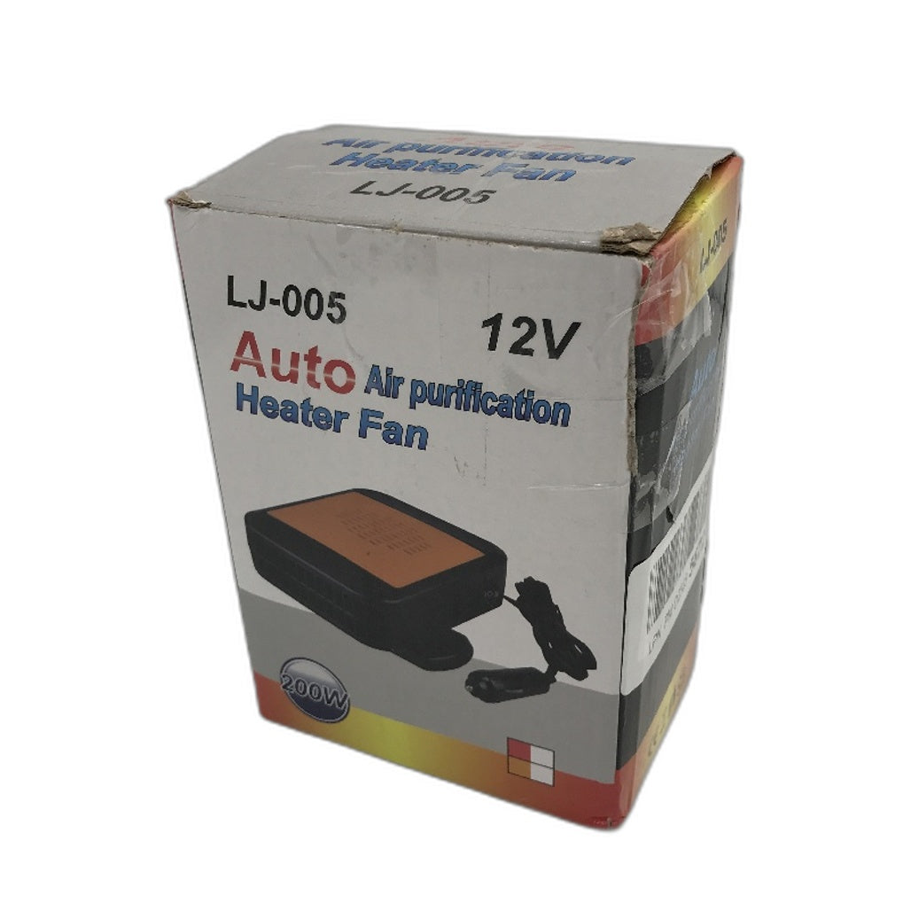 Portable Car Auto Air Purification Heater Fan Windshield Defroster LJ 005 NEW