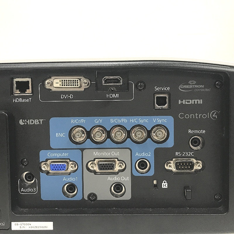 Epson EB G7000W WXA Conference Room Projector 3LCD