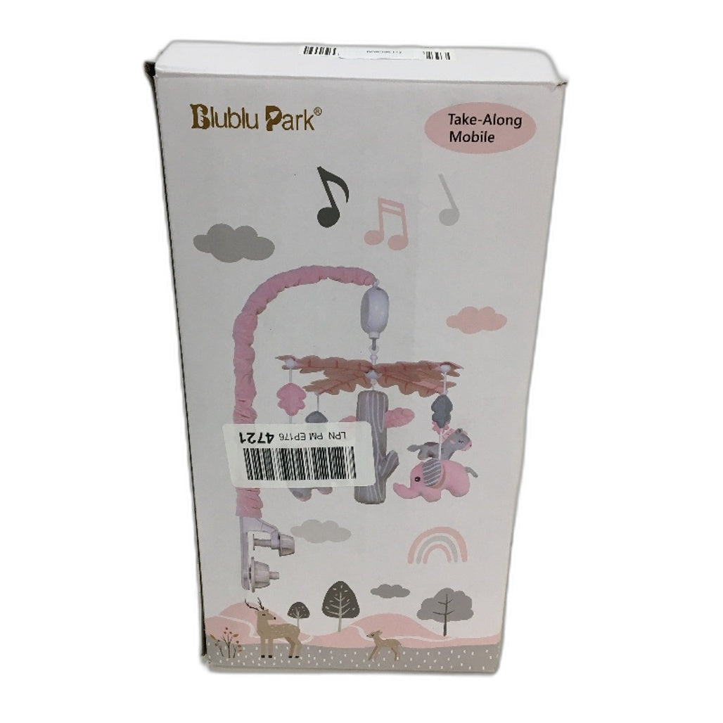 Blublu Park Musical Mobile With Ambient Sounds Hanging Toys For Crib NEW